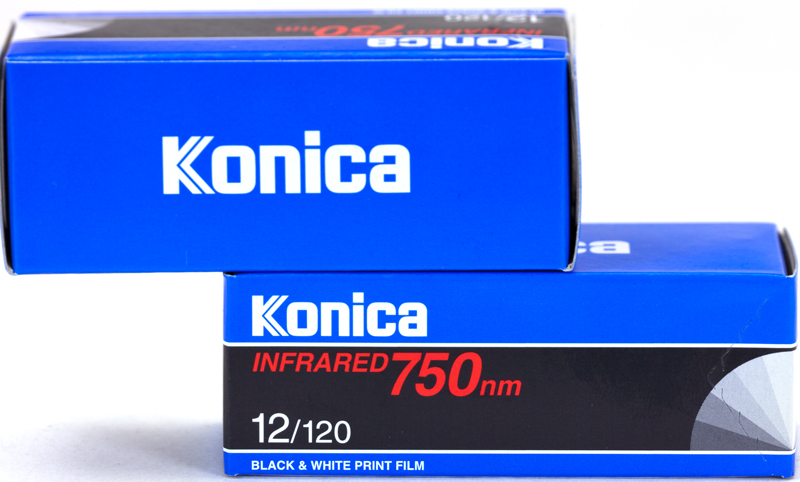 Konica Infrared 750mm B&W Film