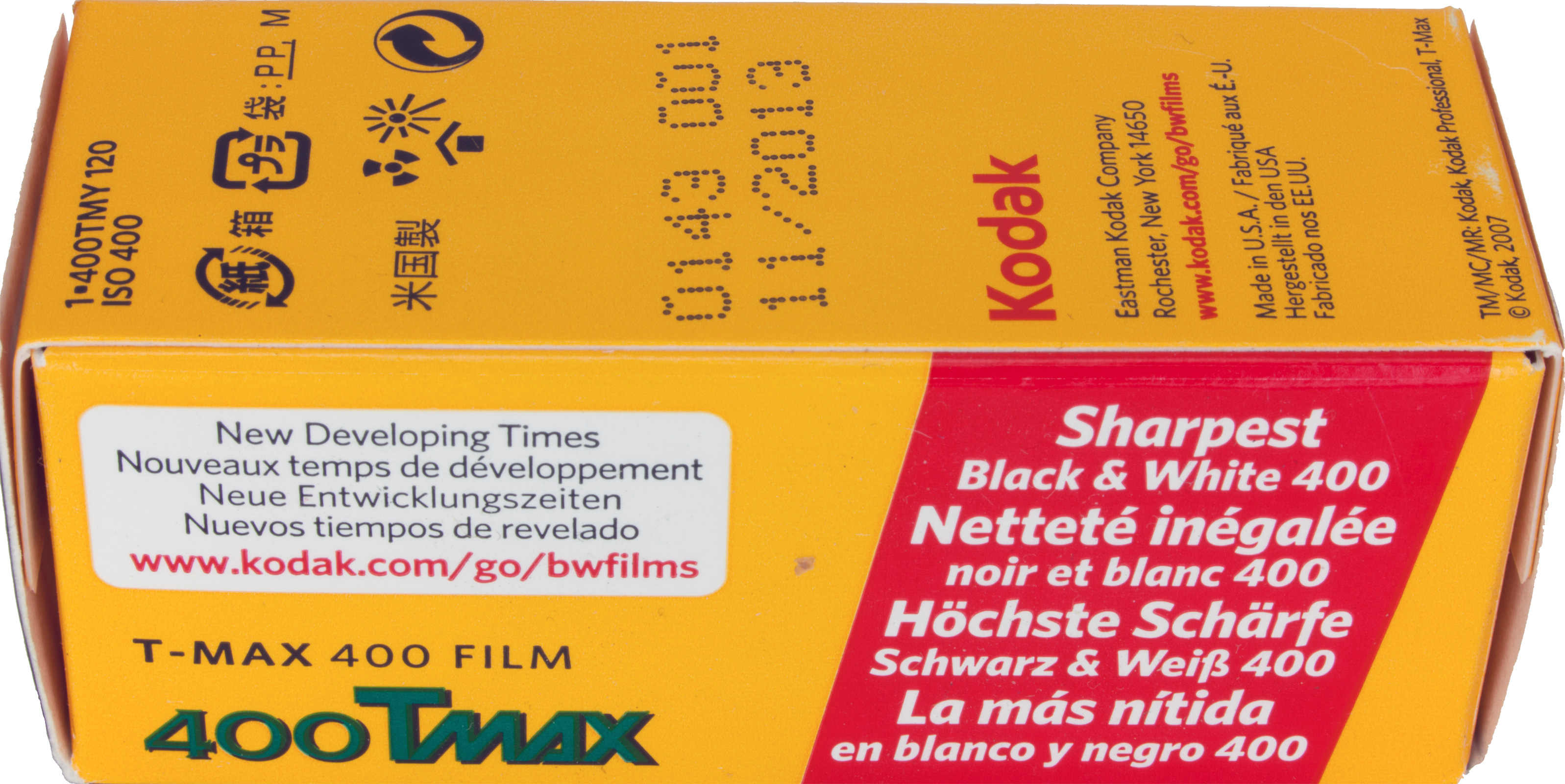 Kodak T-MAX 400 120