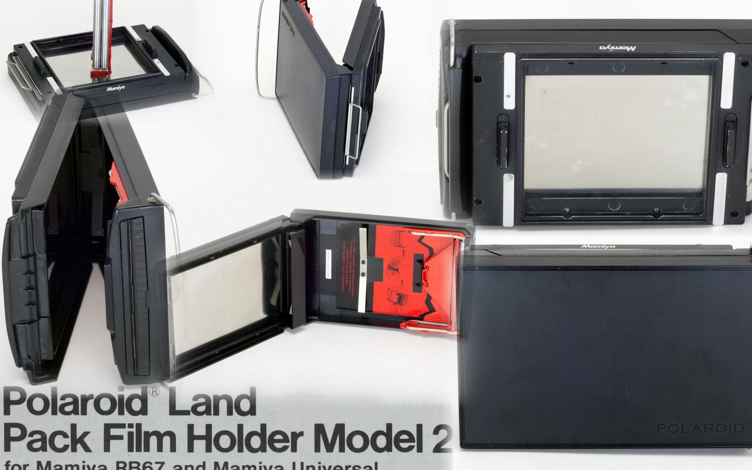 Mamiya Polaroid Land Pack Flm Holder Model 2