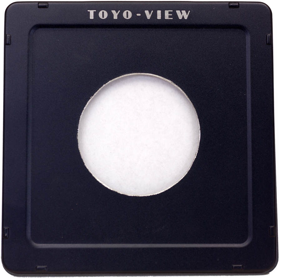 Toyo-View Flat Lens Board with 70mm Hole